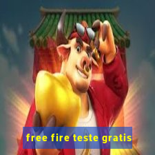 free fire teste gratis